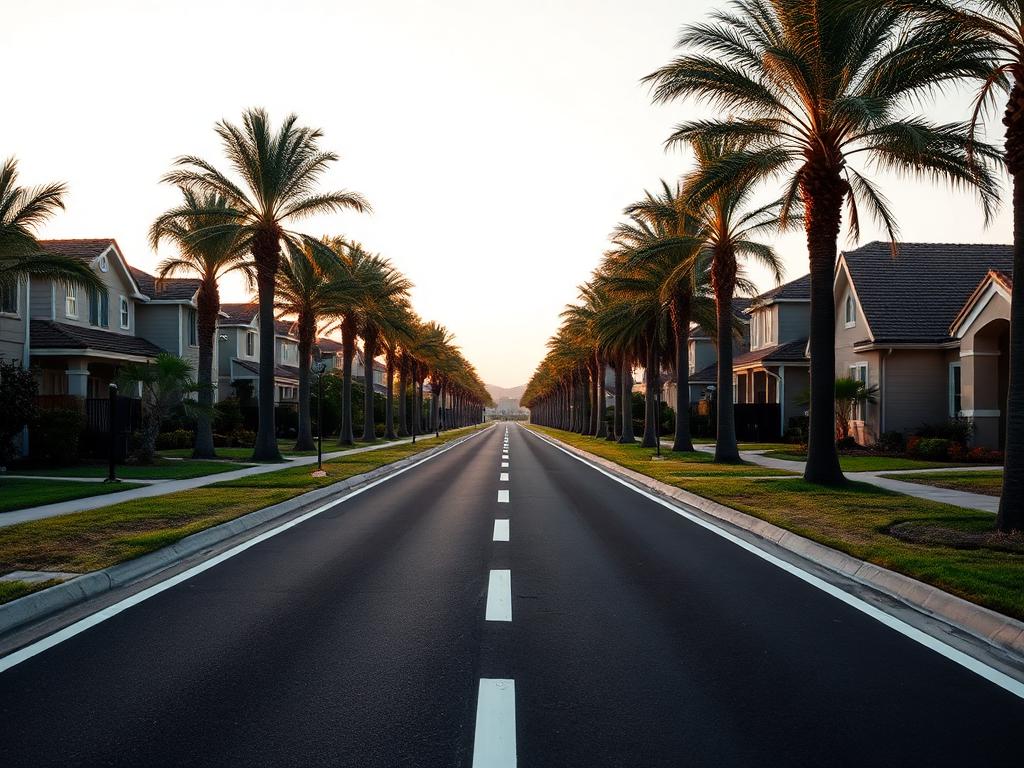 Wide Tar Roads